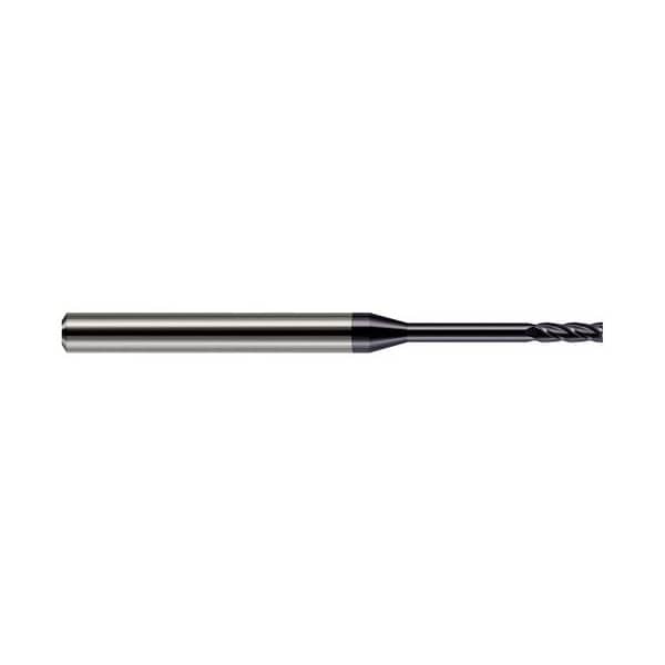 Harvey Tool 0.0400 in. Cutter dia. x 0.1200 in. x 0.4000 in. Reach Carbide Square End Mill, 4 Flutes 846140-C3 - main